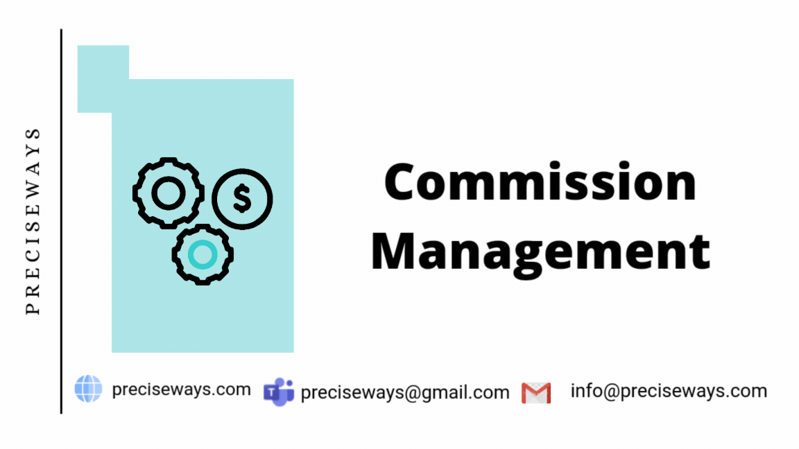 Commission Management System