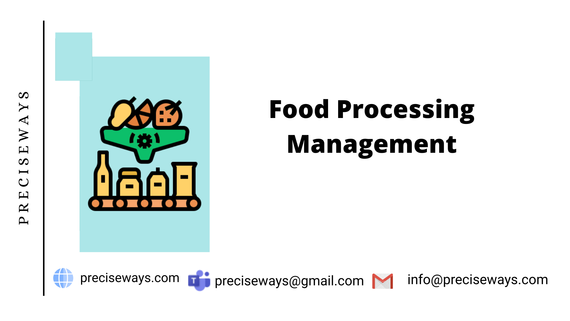 Food Processing Management