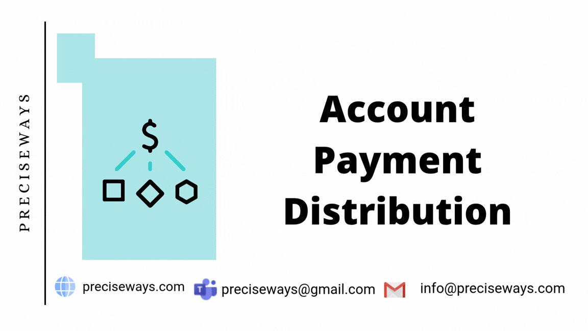 Multiple Invoice or Bills or Refunds Payment Distribution