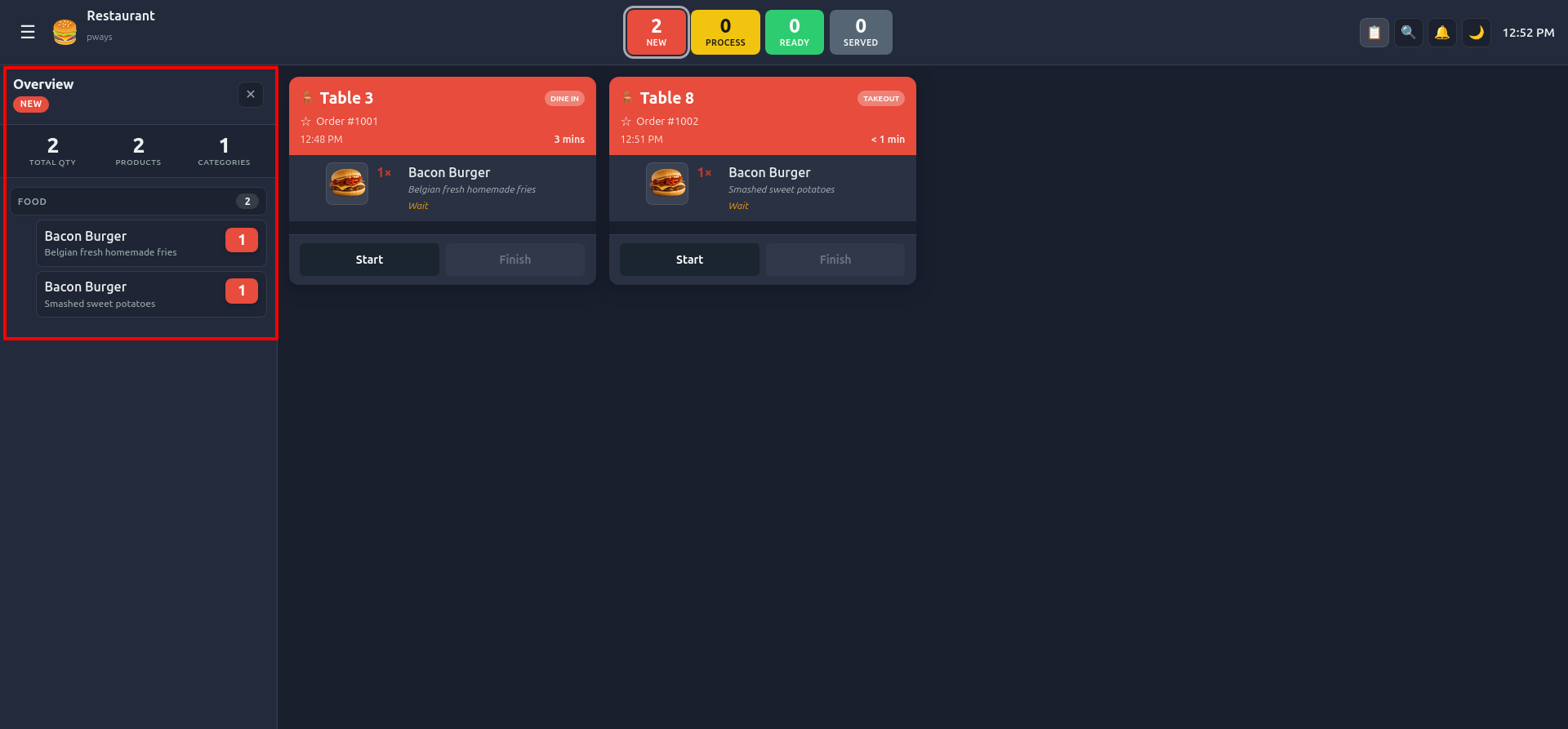 POS Counter Status Sync