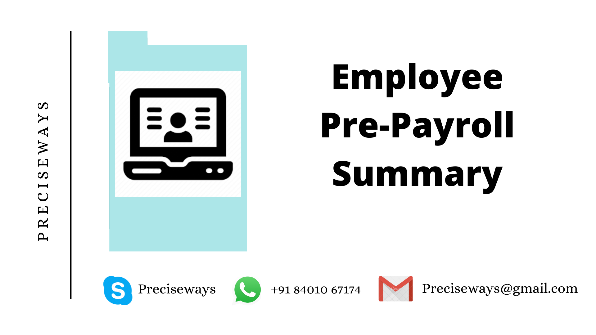 Employee Prepayroll Summary