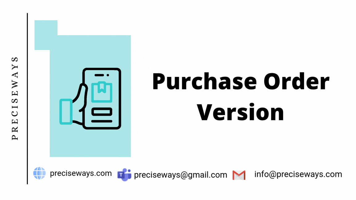 Purchase Order Version