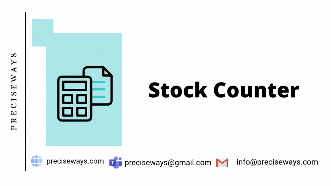 Pways Stock Counter