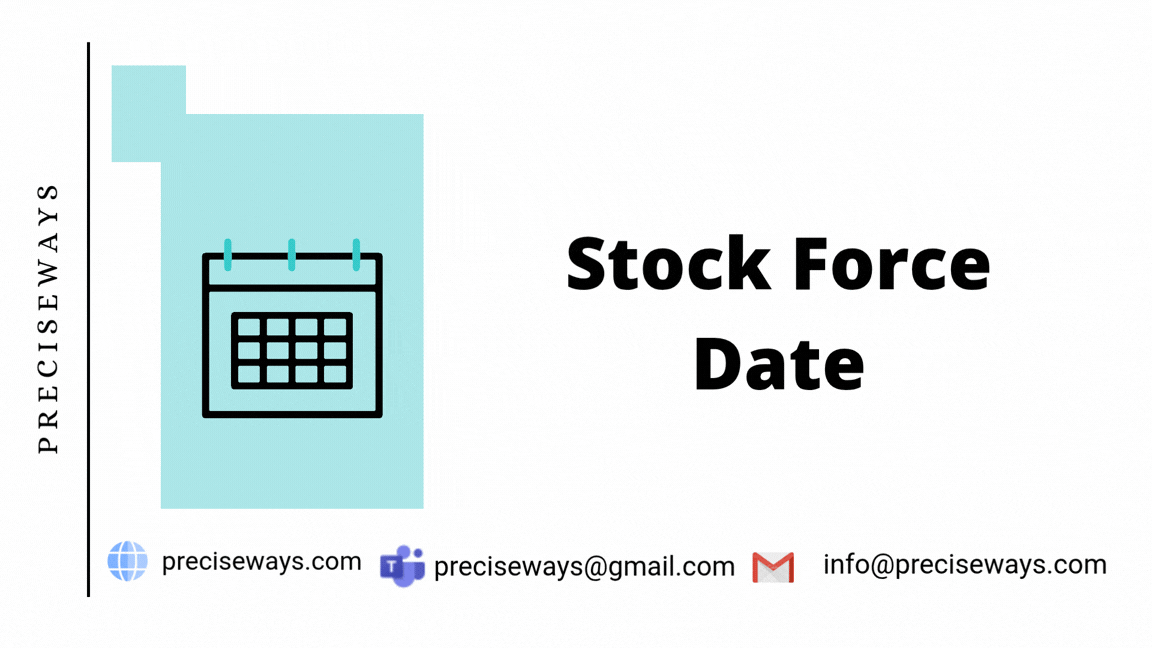 Force Date Inventory Process