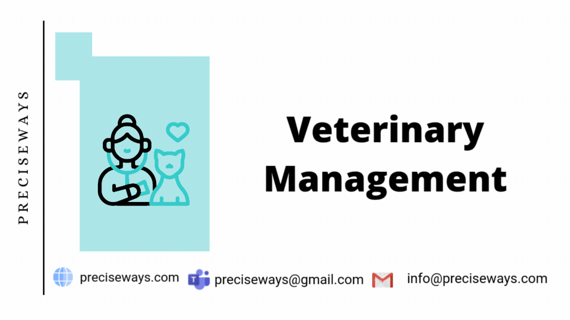 Pet Animal Care or Veterinary Management